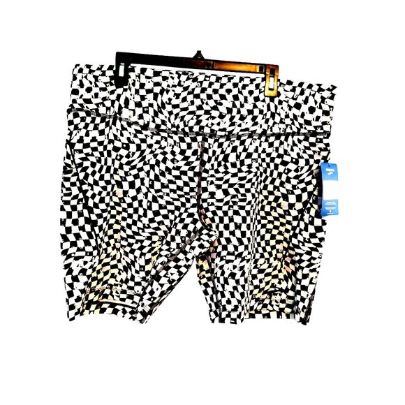 Brooks Spark 5" Short Tight XXL Speed Check Black/White - Picture 2 of 8